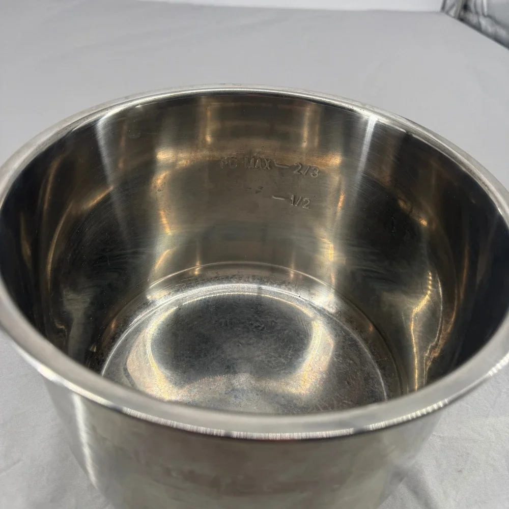 Instant Pot 6 Quart Stainless Steel Inner Cooking Pot Insert AF21420 Silver